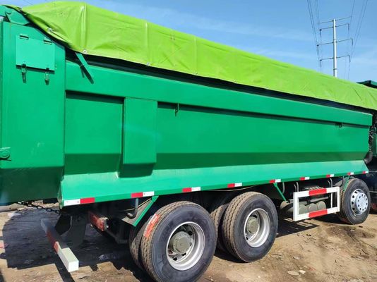 6×4 Sinotruk HOWO U-Type Dump Truck Φορτηγό μεταχειρισμένου τύπου με καθίσματα ≤5