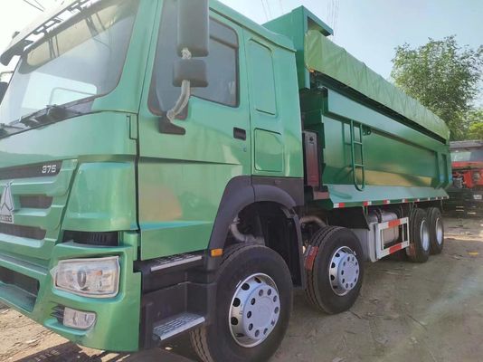 6×4 Sinotruk HOWO U-Type Dump Truck Φορτηγό μεταχειρισμένου τύπου με καθίσματα ≤5