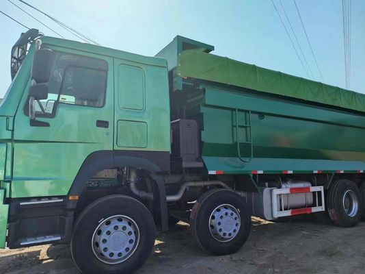 6×4 Sinotruk HOWO U-Type Dump Truck Φορτηγό μεταχειρισμένου τύπου με καθίσματα ≤5