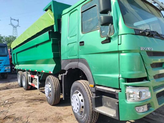 6×4 Sinotruk HOWO U-Type Dump Truck Φορτηγό μεταχειρισμένου τύπου με καθίσματα ≤5