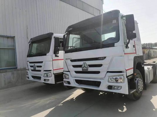 Εγχειρίδιο κιβώματος 420HP Sinotruk HOWO 6*4 Τρακτέρ με κινητήρα Weichai