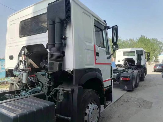 Εγχειρίδιο κιβώματος 420HP Sinotruk HOWO 6*4 Τρακτέρ με κινητήρα Weichai