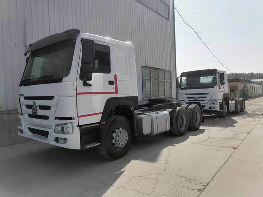 Εγχειρίδιο κιβώματος 420HP Sinotruk HOWO 6*4 Τρακτέρ με κινητήρα Weichai