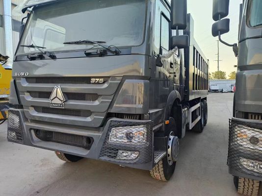 Προσαρμόσιμη χωρητικότητα κινητήρα 6-8L HOWO 6*4 Οικοδομικό φορτηγό απορριμμάτων για μεταφορά