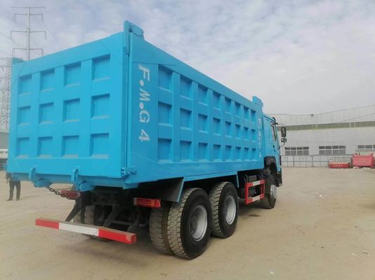 6*4 τροχός οδήγησης δεξιά οδήγηση Sinotruck HOWO εμπρός ανύψωση στυλ 375HP Dump Truck