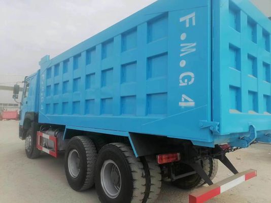 6*4 τροχός οδήγησης δεξιά οδήγηση Sinotruck HOWO εμπρός ανύψωση στυλ 375HP Dump Truck