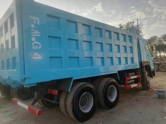 6*4 τροχός οδήγησης δεξιά οδήγηση Sinotruck HOWO εμπρός ανύψωση στυλ 375HP Dump Truck
