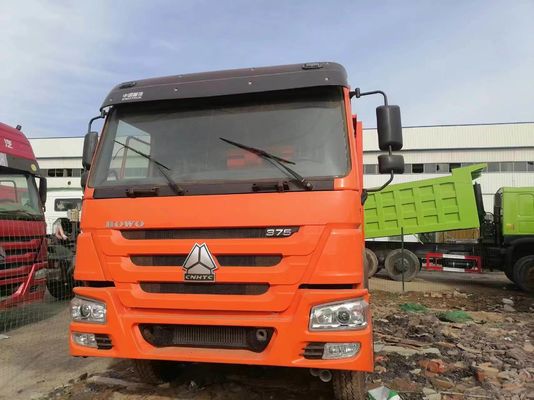 Χρησιμοποιούμενο Sinotruck HOWO A7 6*4 10 τροχών φορτηγό 371-430HP με σχεδιασμό μικτών χρωμάτων
