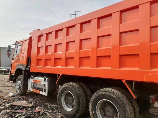Χρησιμοποιούμενο Sinotruck HOWO A7 6*4 10 τροχών φορτηγό 371-430HP με σχεδιασμό μικτών χρωμάτων