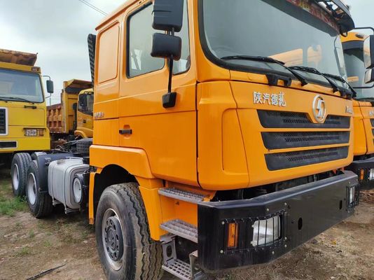 Χρησιμοποιούμενο 380HP Shacman F3000 Tractor Trailer Heavy Duty 6X4 Αριστερή ή δεξιά κίνηση