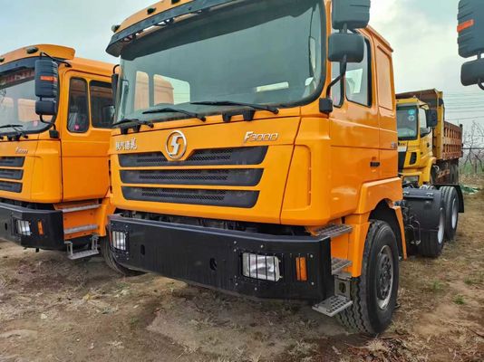 Χρησιμοποιούμενο 380HP Shacman F3000 Tractor Trailer Heavy Duty 6X4 Αριστερή ή δεξιά κίνηση