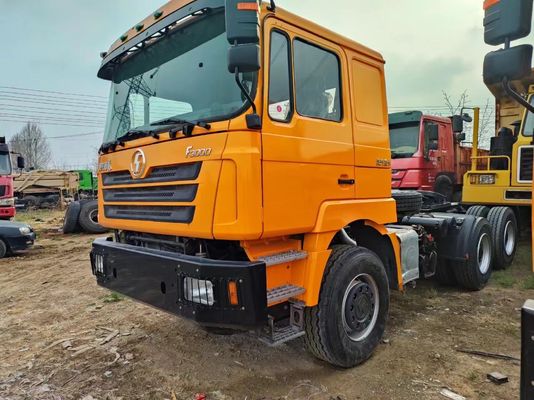 Χρησιμοποιούμενο 380HP Shacman F3000 Tractor Trailer Heavy Duty 6X4 Αριστερή ή δεξιά κίνηση