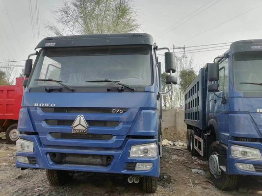 8×4 τροχός οδήγησης Χρησιμοποιούμενο Sinotruk φορτηγό απορριμμάτων HOWO 440HP 12λαστιχών Μεγάλη χωρητικότητα φορτίου