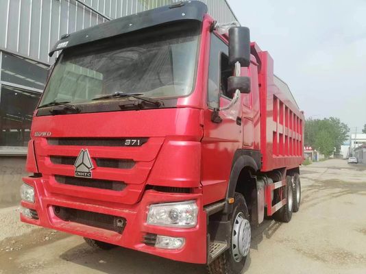 Sinitruck HOWO 6X4 16 20 κυβικό μέτρο 10 Τροχαίο ορυχείο Τροχαίο απορριμμάτων Χρησιμοποιούμενο κινητήρα ντίζελ Τροχαίο κατεβάστρα