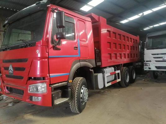 Sinitruck HOWO 6X4 16 20 κυβικό μέτρο 10 Τροχαίο ορυχείο Τροχαίο απορριμμάτων Χρησιμοποιούμενο κινητήρα ντίζελ Τροχαίο κατεβάστρα