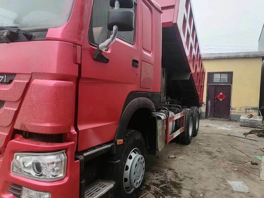 Sinitruck HOWO 6X4 16 20 κυβικό μέτρο 10 Τροχαίο ορυχείο Τροχαίο απορριμμάτων Χρησιμοποιούμενο κινητήρα ντίζελ Τροχαίο κατεβάστρα
