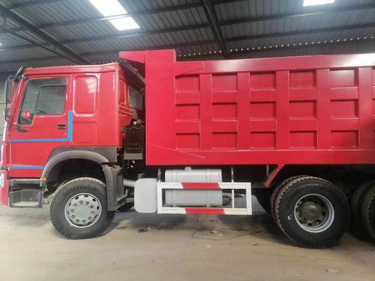 Sinitruck HOWO 6X4 16 20 κυβικό μέτρο 10 Τροχαίο ορυχείο Τροχαίο απορριμμάτων Χρησιμοποιούμενο κινητήρα ντίζελ Τροχαίο κατεβάστρα