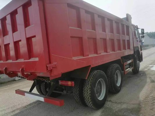 Sinitruck HOWO 6X4 16 20 κυβικό μέτρο 10 Τροχαίο ορυχείο Τροχαίο απορριμμάτων Χρησιμοποιούμενο κινητήρα ντίζελ Τροχαίο κατεβάστρα