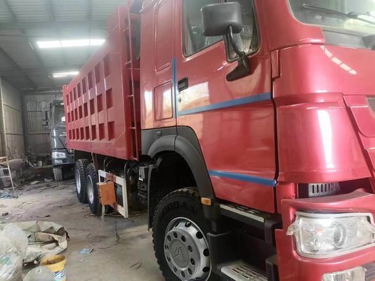 6X4 HOWO 16 20 κυβικά μέτρα 10 τροχούς κινητήρας ντίζελ εξορυκτικής απορριμμάτων φορτηγό απορριμμάτων φορτηγό στην κόκκινη