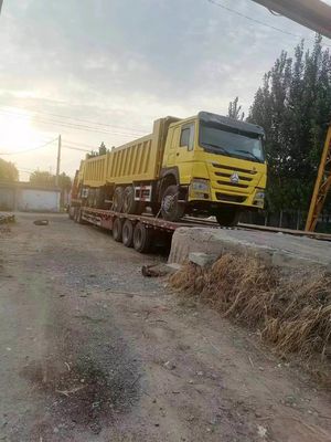 6×4 371HP Χρησιμοποιούμενα φορτηγά σκουπιδιών για τροχιά κίνησης 6×4 και HOWO φορτηγά 20 3050 70-100 τόνων
