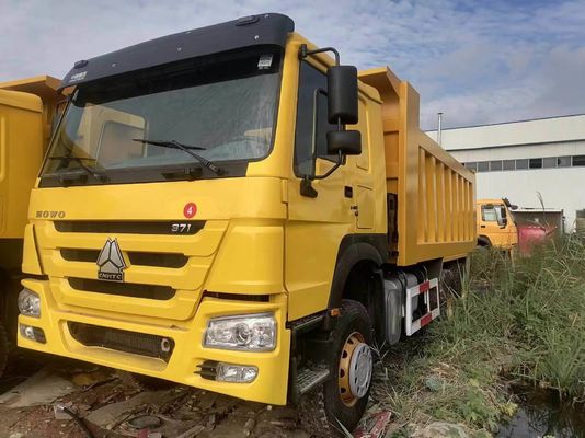 20-100 τόνους 6X4 371HP Sinotruck HOWO Χρησιμοποιημένα φορτηγά απορριμμάτων με πιστοποίηση ελαστικών ISO
