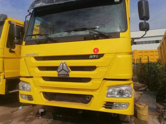 20-100 τόνους 6X4 371HP Sinotruck HOWO Χρησιμοποιημένα φορτηγά απορριμμάτων με πιστοποίηση ελαστικών ISO