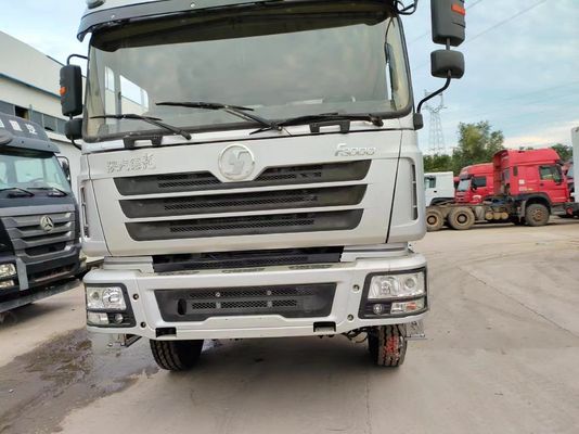 Shacman 8X4 Heavy Duty Χρησιμοποιούμενο φορτηγό σκουπιδιών Super Drive 375HP 12 τροχών 40t σκουπιδιών