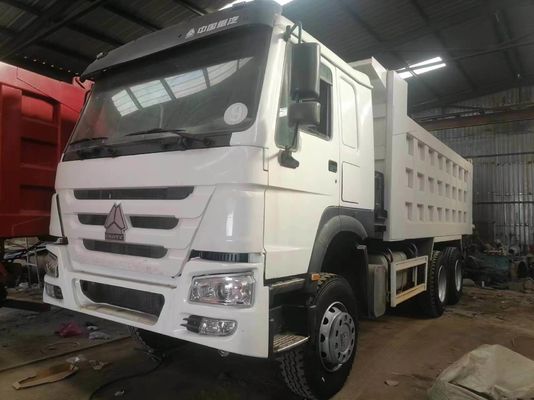 Χρησιμοποιημένο Sinotruk HOWO 6X4 371HP φορτηγό σκουπιδιών με λευκό χρώμα 1 έτος μετά την πώληση