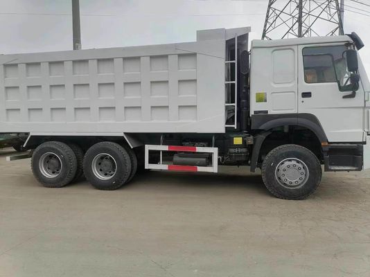Πιστοποιημένο ISO 371HP HOWO 6X4 Diesel Dump Truck με χειροκίνητη μετάδοση και σε καλή κατάσταση