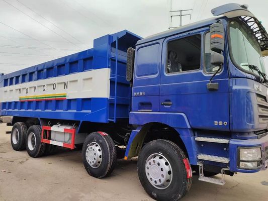 8×4 τροχός οδήγησης Shacman F3000 χειροκίνητη μετάδοση κινητήρας ντίζελ