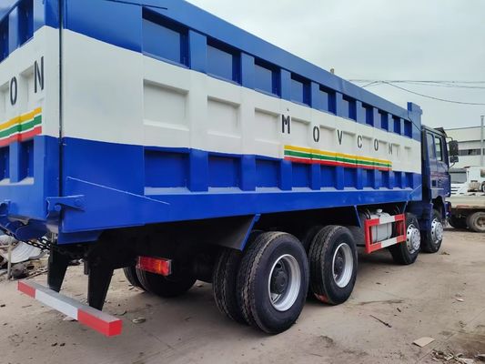8×4 τροχός οδήγησης Shacman F3000 χειροκίνητη μετάδοση κινητήρας ντίζελ