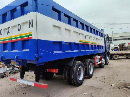 8×4 τροχός οδήγησης Shacman F3000 χειροκίνητη μετάδοση κινητήρας ντίζελ
